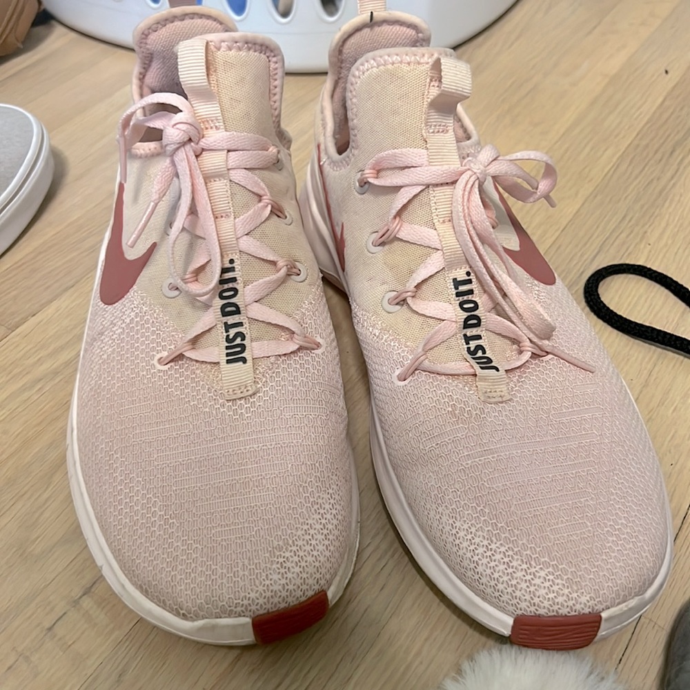 Pink Nike training sneakers
